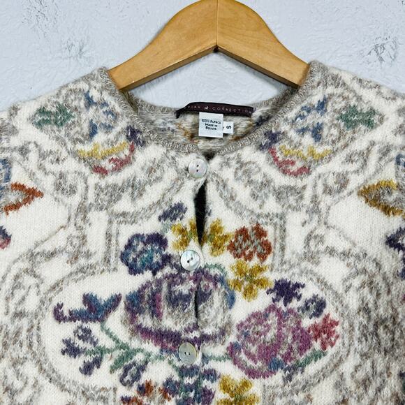 Peruvian Connection Alpaca Sweater Knit Long Sleeve - S - Picture 3 of 7